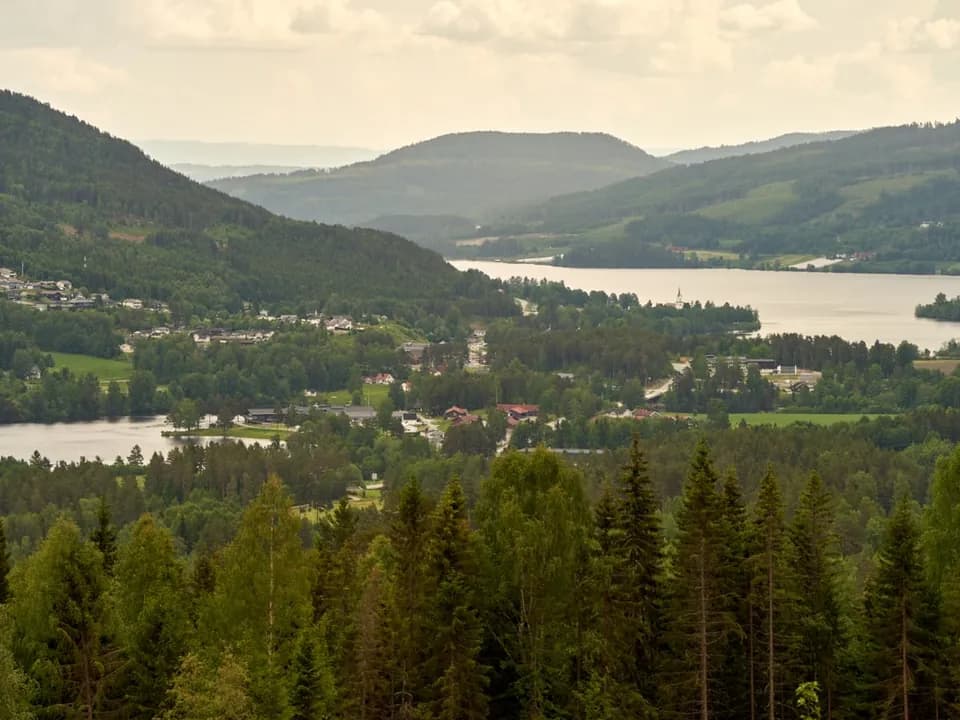 Noresund – tettsted ved Krøderen