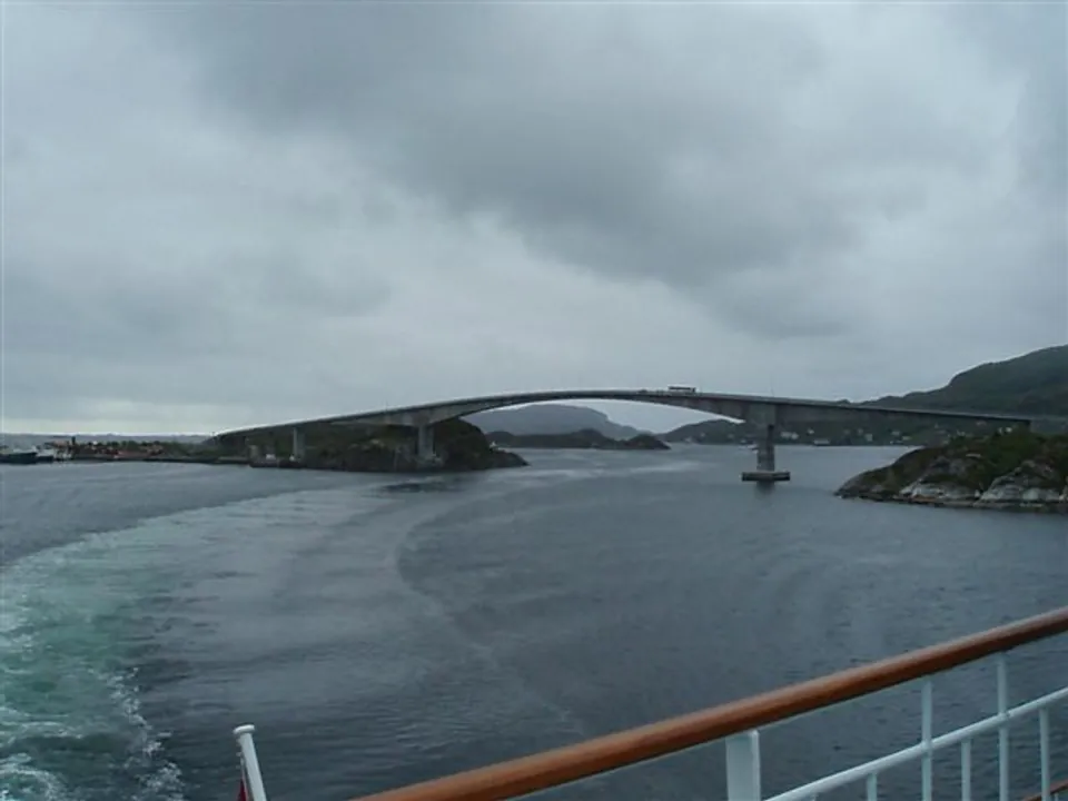 Stokkøy – broen over til øyen i Åfjord, Trøndelag