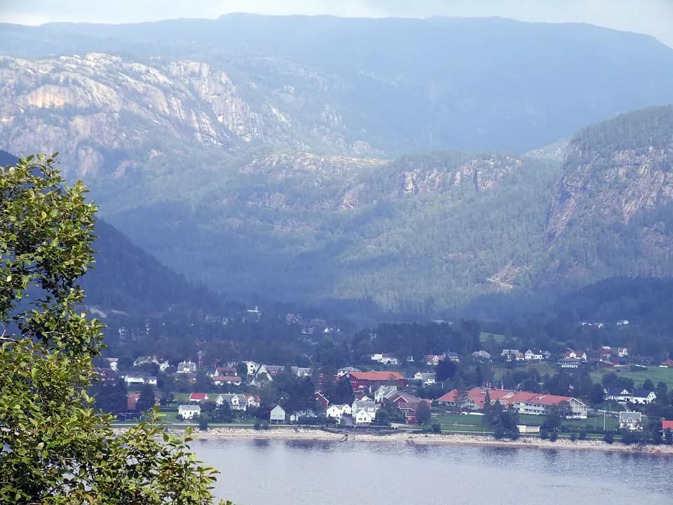 Tonstad – bygda i Sirdal